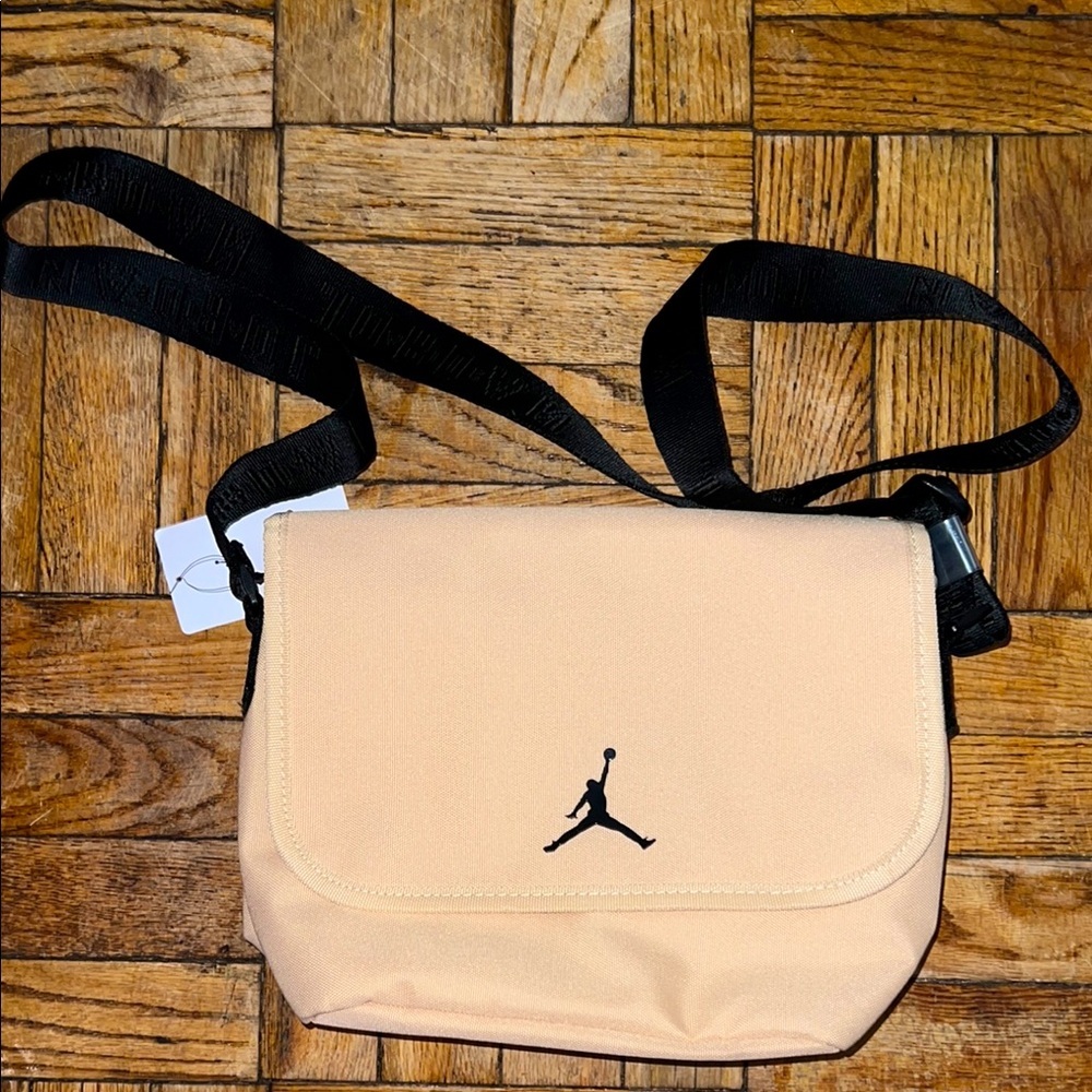 NWT unisex Jordan Beige Crossbody Bag